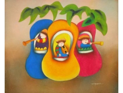 Obraz - Děti (Rozměr 50 cm x 60 cm)