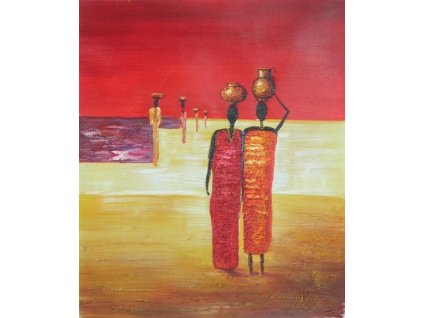 Obraz - Hledání pramenu řeky (Rozměr 50 cm x 40 cm)
