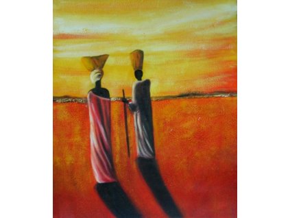 Obraz - Hledání pramenu řeky (Rozměr 50 cm x 40 cm)