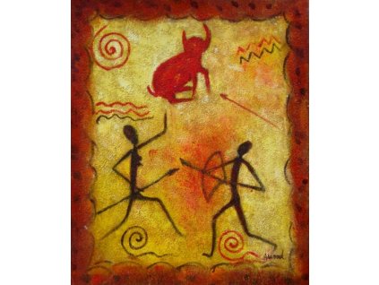 Obraz - Přežití (Rozměr 50 cm x 40 cm)