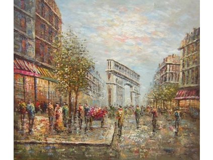 Obraz - Pařížký vítězný oblouk (Rozměr 50 cm x 60 cm)