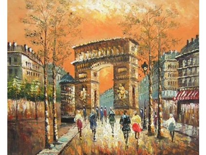 Obraz - Vítězný oblouk (Rozměr 50 cm x 60 cm)