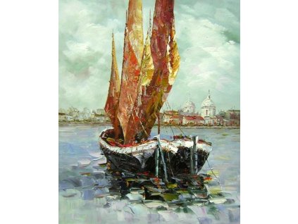 Obraz - Plachetnice (Rozměr 50 cm x 40 cm)