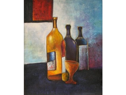 Obraz - Přijď na skleničku (Rozměr 50 cm x 40 cm)