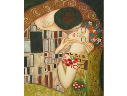 Obraz - Polibek (Rozměr 50 cm x 40 cm)