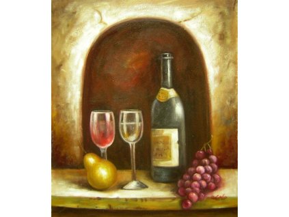 Obraz - Nádherné víno (Rozměr 50 cm x 40 cm)
