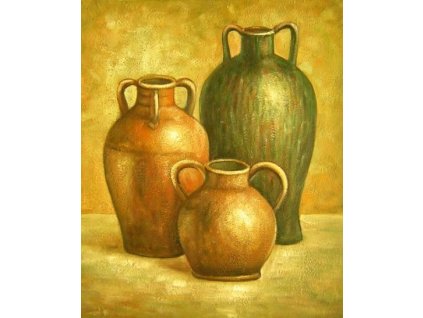 Obraz - Amfory (Rozměr 50 cm x 40 cm)