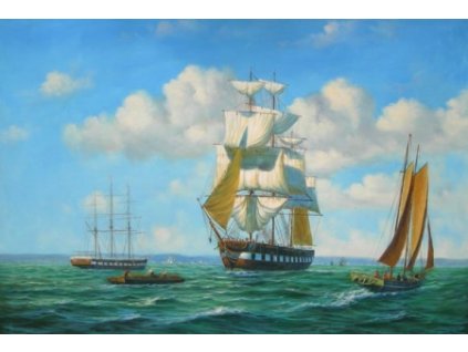 Obraz - Plachetnice (Rozměr 60 cm x 90 cm)