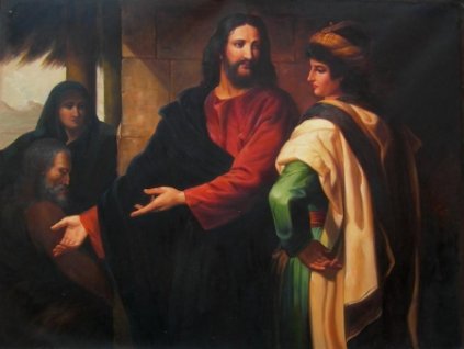 Obraz - Náboženský motiv (Rozměr 90 cm x 120 cm)