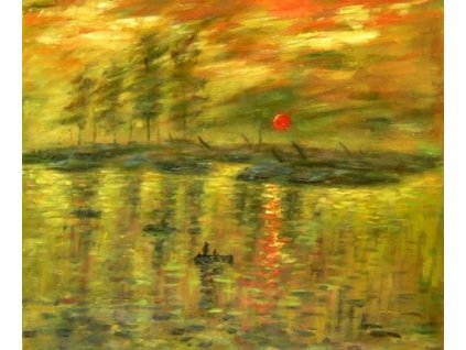 Obraz - Západ slunce (Rozměr 40 cm x 50 cm)