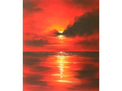 Obraz - Západ slunce (Rozměr 50 cm x 40 cm)