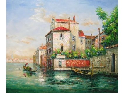 Obraz - Převozník (Rozměr 50 cm x 60 cm)