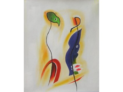 Obraz - Malíř (Rozměr 50 cm x 40 cm)