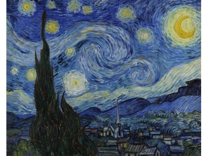 The Starry Night (Rozměr 40 cm x 50 cm)