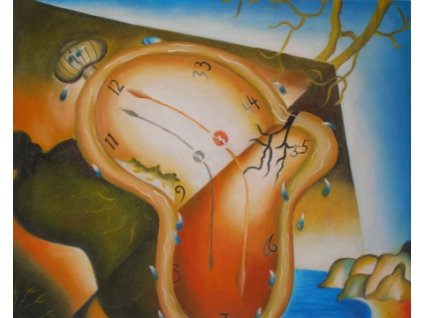 Obraz - Exploze času (Rozměr 40 cm x 50 cm)