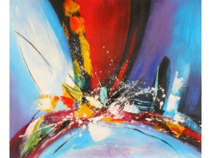 Obraz -Rozlévání (Rozměr 40 cm x 50 cm)