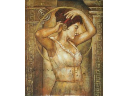 Obraz - Řecká dáma (Rozměr 60 cm x 50 cm)