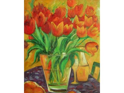 Obraz - Tulipány (Rozměr 50 cm x 40 cm)