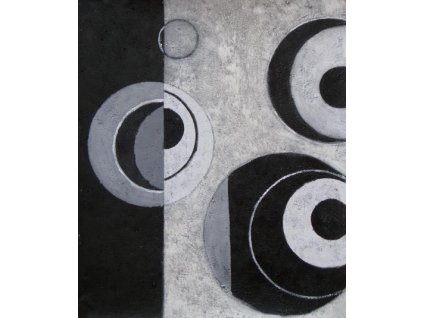 Obraz - Kruhy (Rozměr 50 cm x 40 cm)
