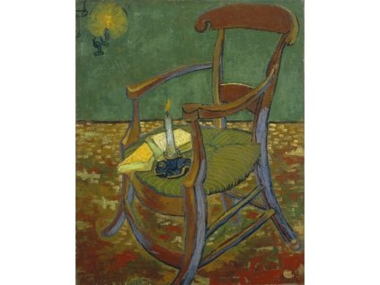 Gauguin s chair (Rozměr 50 cm x 40 cm)