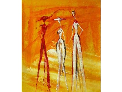 Obraz - Modely I. (Rozměr 50 cm x 40 cm)