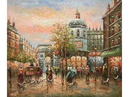 Obraz - Pohodový západ slunce (Rozměr 50 cm x 60 cm)