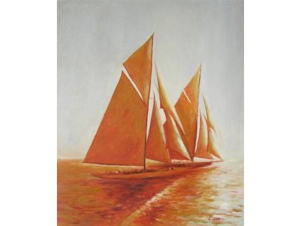 Obraz - Plachetnice (Rozměr 50 cm x 40 cm)