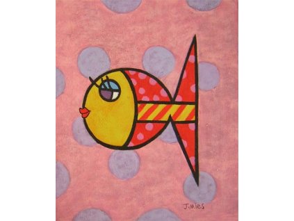 Obraz - Ryba (Rozměr 50 cm x 40 cm)