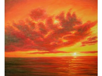 Obraz - Západ slunce (Rozměr 50 cm x 60 cm)