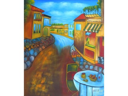 Obraz - Posezení (Rozměr 50 cm x 40 cm)