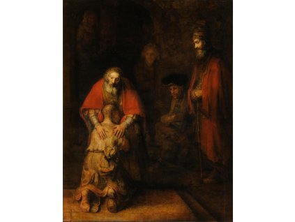Rembrandt - Návrat ztraceného syna (Rozměr 65 cm x 50 cm)