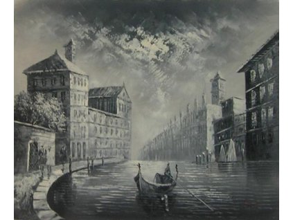 Obraz - Město duchů (Rozměr 50 cm x 60 cm)