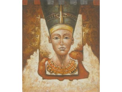 Obraz - Nefertiti (Rozměr 60 cm x 50 cm)