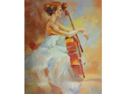 Obraz - Radost z hudby (Rozměr 60 cm x 50 cm)