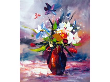 Obraz - Nebeská květina (Rozměr 50 cm x 40 cm)