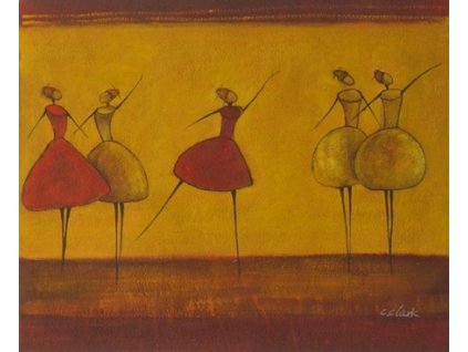 Obraz - Baletní vystoupení (Rozměr 50 cm x 40 cm)