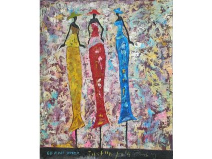 Obraz - Tři ženy (Rozměr 50 cm x 40 cm)