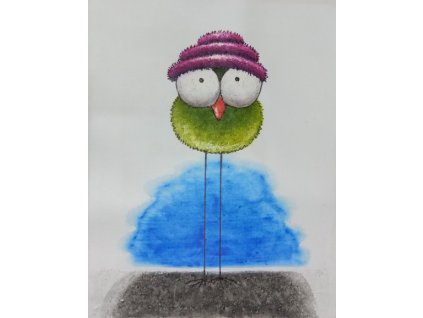 Obraz - Přišla zima (Rozměr 50 cm x 40 cm)