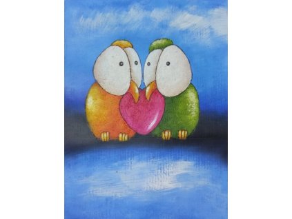 Obraz - Sdílení (Rozměr 50 cm x 40 cm)