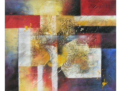 Obraz - Zlaté šrámy (Rozměr 40 cm x 50 cm)