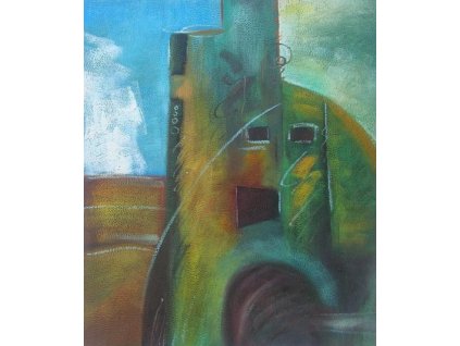 Obraz - Kostel (Rozměr 50 cm x 40 cm)