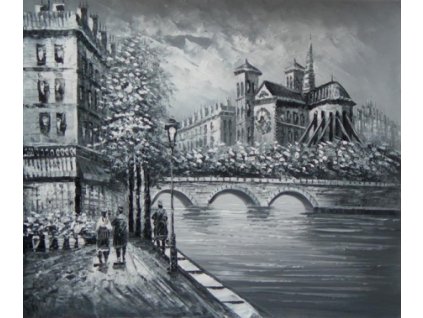 Obraz - Řeka (Rozměr 50 cm x 60 cm)