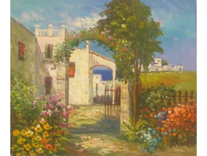 Obraz - Brána do pevnosti (Rozměr 50 cm x 60 cm)