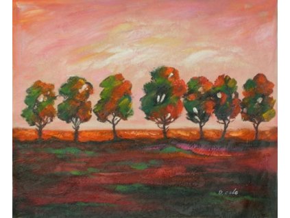 Obraz - Alej (Rozměr 40 cm x 50 cm)
