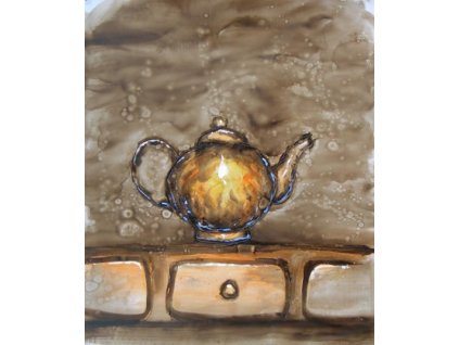 Obraz - Zlatá konev (Rozměr 50 cm x 40 cm)