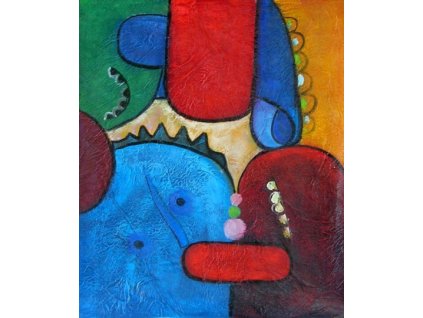Obraz - Tak trochu jinak (Rozměr 50 cm x 40 cm)