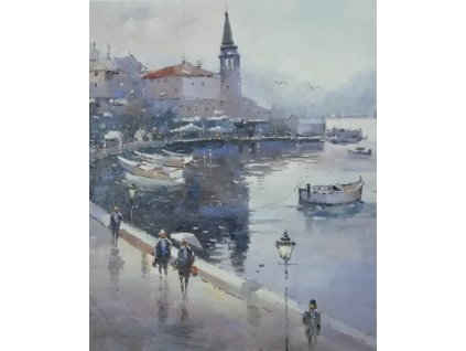 Obraz - U břehu (Rozměr 60 cm x 50 cm)