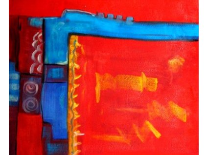 Obraz - Červené mámení (Rozměr 40 cm x 50 cm)