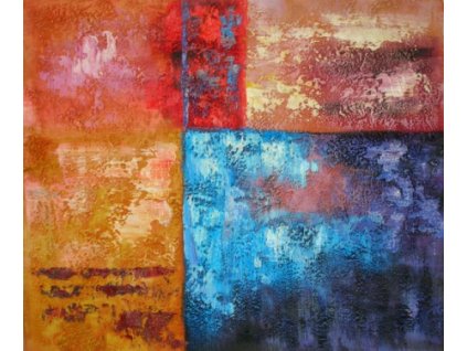Obraz - Barevná stěna (Rozměr 40 cm x 50 cm)