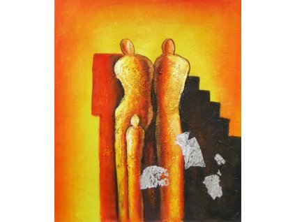 Obraz - Ozáření lidé (Rozměr 50 cm x 40 cm)